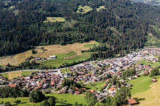 Gemeinde Küblis mitten im Prättigau